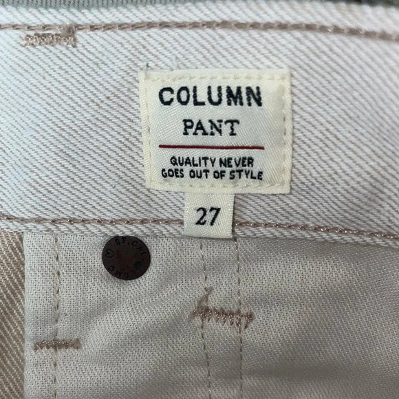 LEVI'S High-Rise Column Pink Denim Jeans Size 27 - Picture 12 of 15